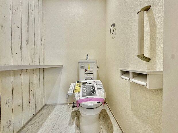 新築戸建てなら今や標準装備は当たり前。気持ちいいウォシュレット機能。