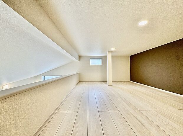 広いロフトスペース