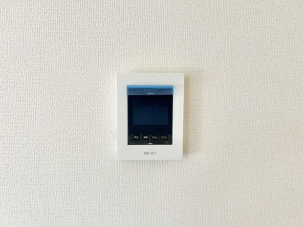 安心のTVモニター付きインターフォン。