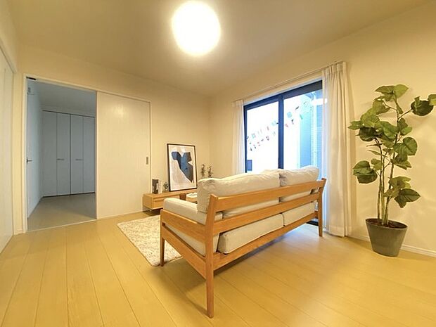 リビング空間にこだわりたい方に、見ていただきたい住宅です。
