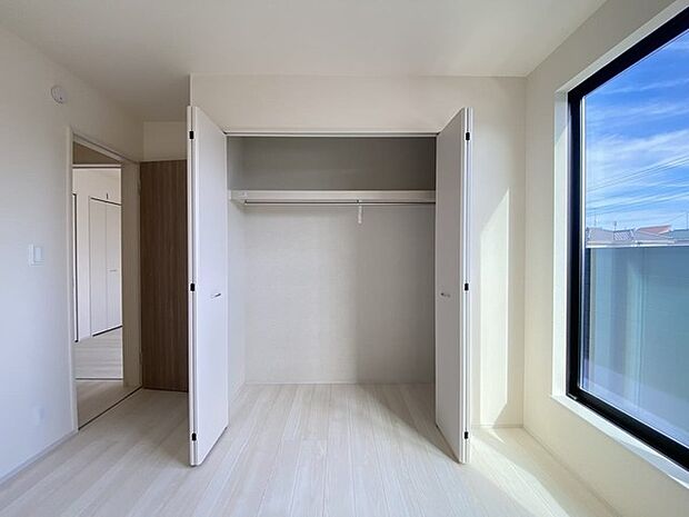 大容量の収納スペースで、住空間もスッキリ広々。