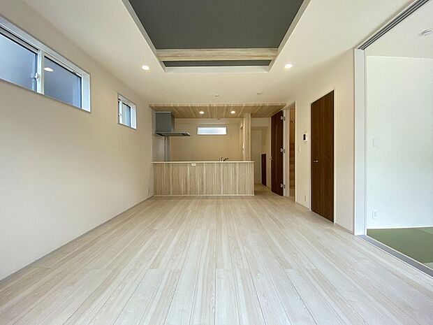 リビング空間にこだわりたい方に、見ていただきたい住宅です。 