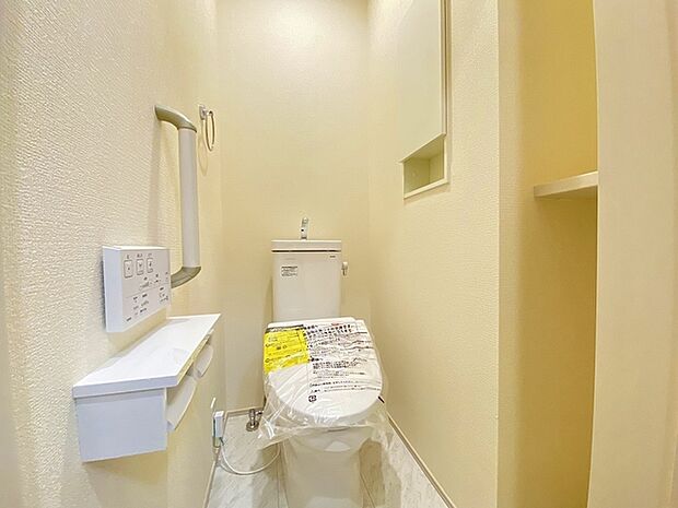 新築戸建てなら今や標準装備は当たり前。気持ちいいウォシュレット機能。