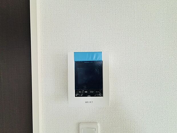 安心のＴＶモニター付きインターフォン。 