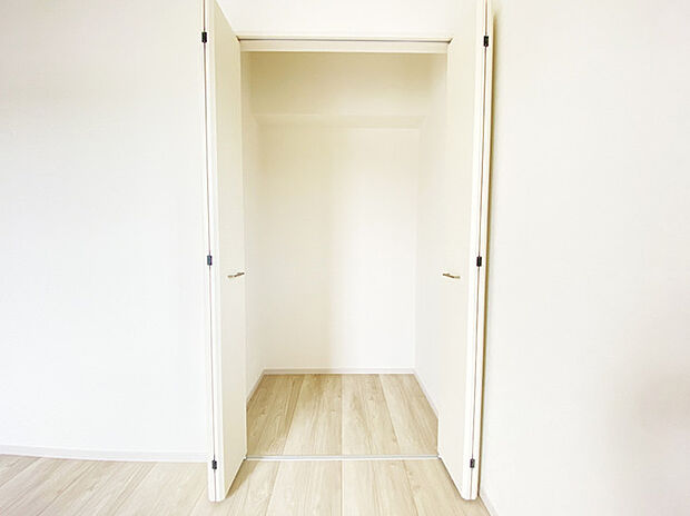 大容量の収納スペースで、住空間もスッキリ広々。