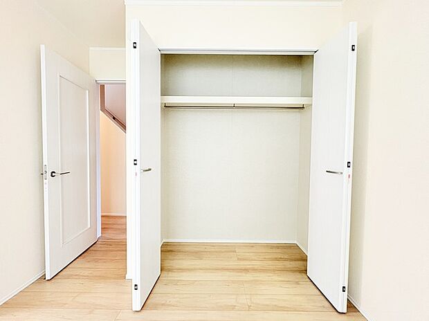 大容量の収納スペースで、住空間もスッキリ広々。