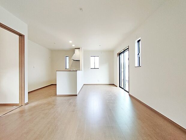 家族団らんの時間も増えそうな、くつろぎのLDK。