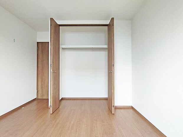 大容量の収納スペースで、住空間もスッキリ広々。 