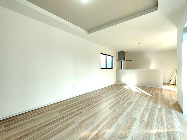 家族が自然に集りそうな広さが魅力のＬＤＫ。 