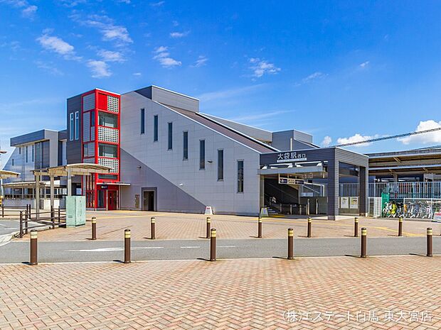 東武伊勢崎・大師線「大袋」駅（2240m）