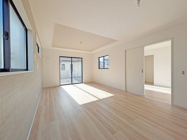 リビング空間にこだわりたい方に、見ていただきたい住宅です。 