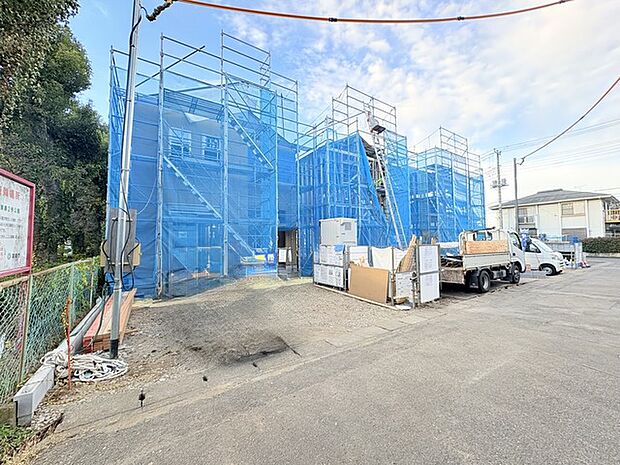 今なら建築中の住まいをご覧いただけます。構造体の質問もお気軽に。