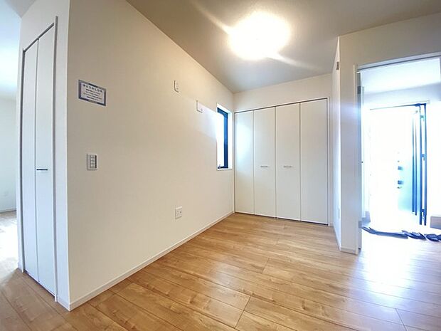 間仕切り可能なリビング空間