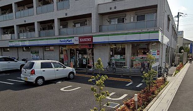 ファミリーマートプラスカスミ白岡駅西口店(550m)