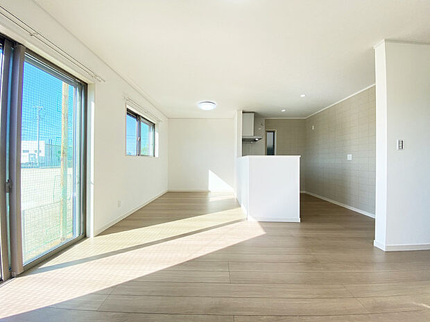 家族団らんの時間も増えそうな、くつろぎのＬＤＫ。 