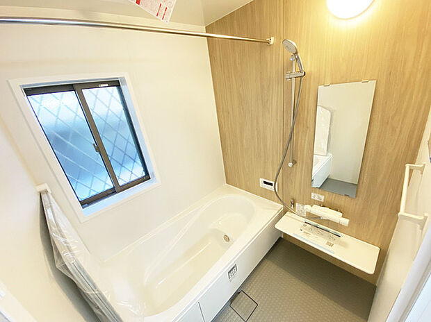 一日の疲れを癒す浴室。 