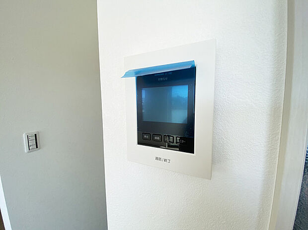 安心のＴＶモニター付きインターフォン。 