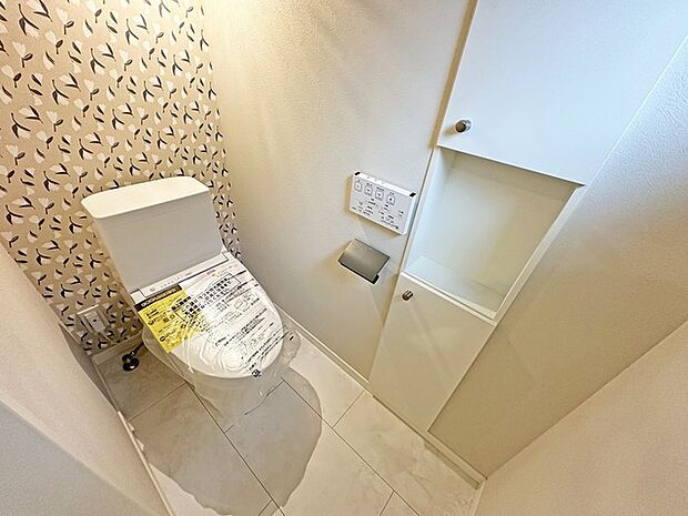 新築戸建てなら今や標準装備は当たり前。気持ちいいウォシュレット機能。