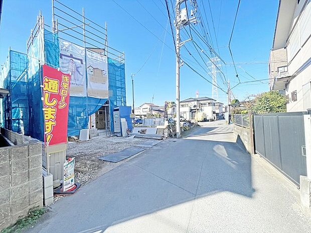 今なら建築中の住まいをご覧いただけます。構造体の質問もお気軽に。