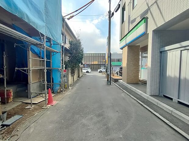 閑静な住宅地で、小さなお子様がいるご家族にも安心。 