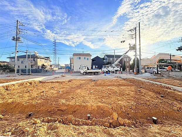 今なら建築中の住まいをご覧いただけます。構造体の質問もお気軽に。