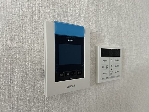 安心のTVモニター付きインターフォン。
