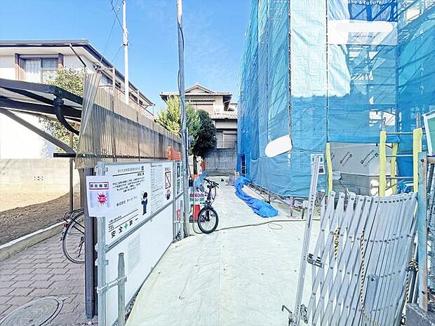 車の通りも少ない閑静な住宅地。子育てにも、第二の人生にも。