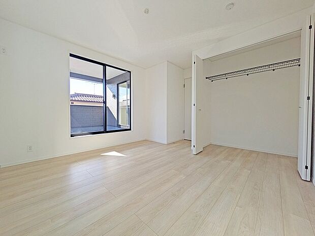 部屋ごとに設けた収納は、住みやすさへのこだわり。 