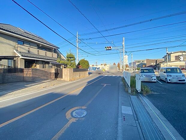 南道路に面した住まいは、お客様の自慢になるかも知れません。 