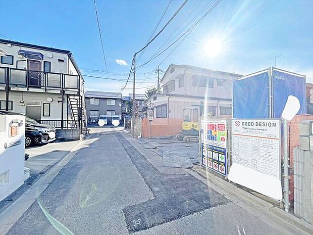 閑静な住宅地で、小さなお子様がいるご家族にも安心。