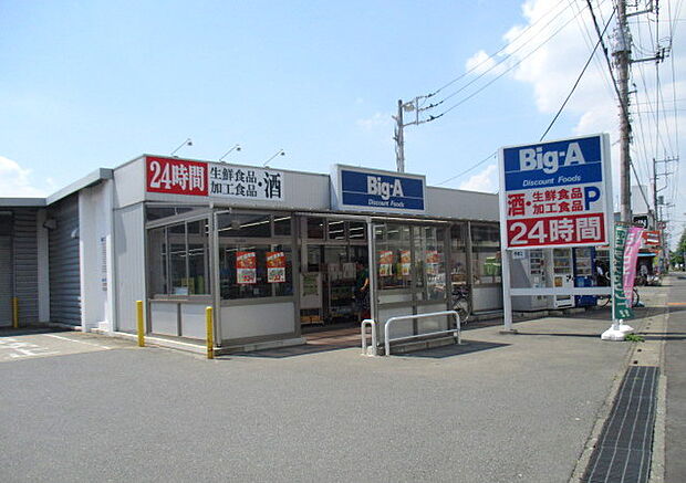 ビッグ・エー 西上尾店 (580m)