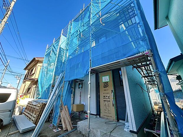 間もなく完成です!