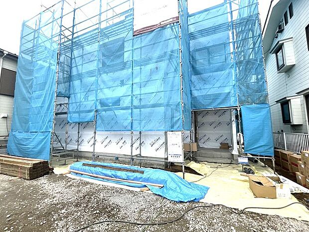 基礎から完成済みの住まいまで、各工程をご確認いただけます。