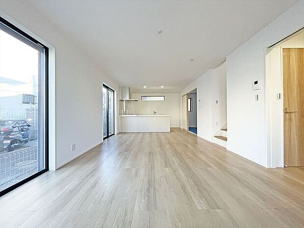 家族団らんの時間も増えそうな、くつろぎのLDK。