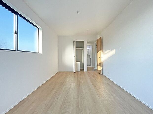 部屋ごとに設けた収納は、住みやすさへのこだわり。