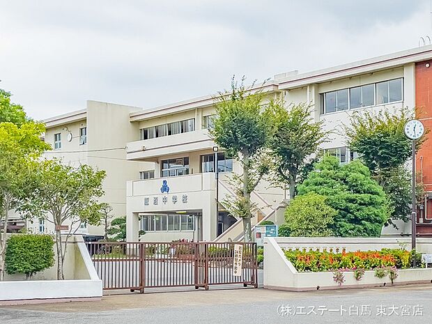 春日部市立飯沼中学校（2130m）