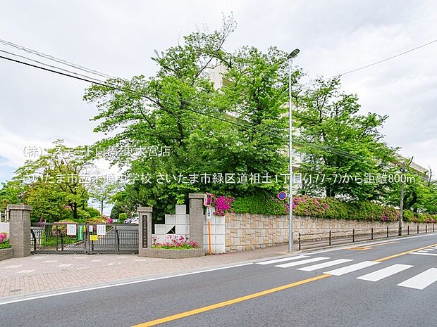 さいたま市立木崎中学校（800m）