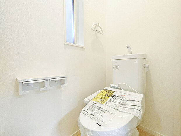 新築戸建てなら今や標準装備は当たり前。気持ちいいウォシュレット機能。 