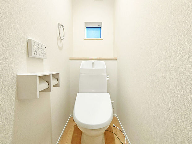 新築戸建てなら今や標準装備は当たり前。気持ちいいウォシュレット機能。