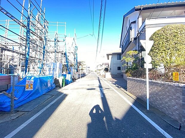 閑静な住宅地で、小さなお子様がいるご家族にも安心。 