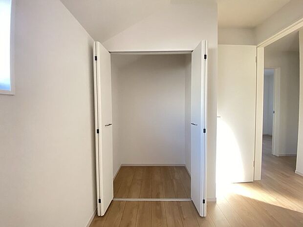 大容量の収納スペースで、住空間もスッキリ広々。 
