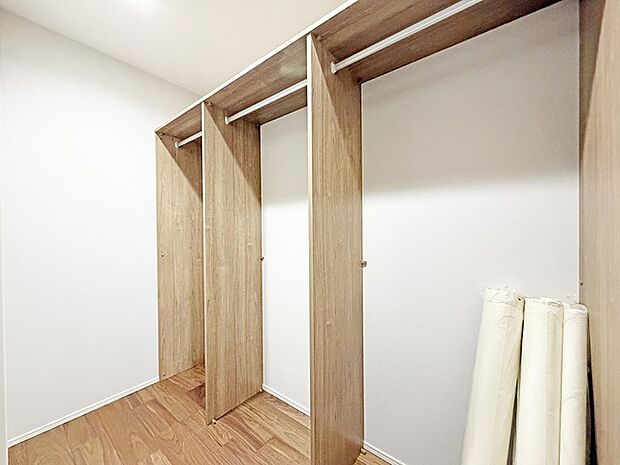 ご家族の思い出も大切にしまっておけるたっぷり収納。 