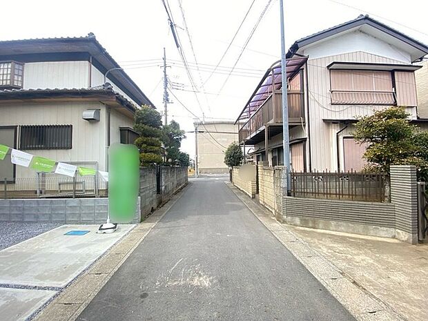 閑静な住宅地で、小さなお子様がいるご家族にも安心。