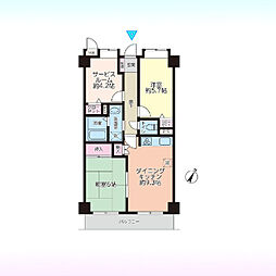間取図画像 2SDK