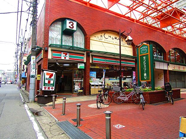 セブンイレブンモンシェリー店　24時間営業（550m）
