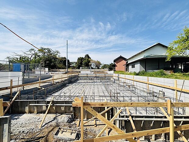 今なら建築中の住まいをご覧いただけます。構造体の質問もお気軽に。
