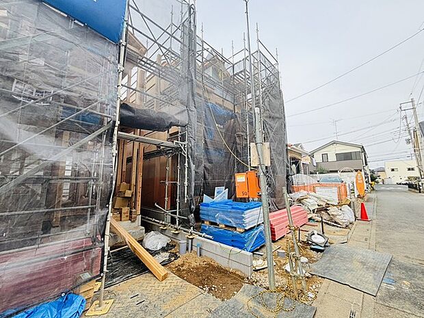 今なら建築中の住まいをご覧いただけます。構造体の質問もお気軽に。