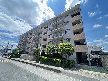 荘厳な外観はマンションならでは。