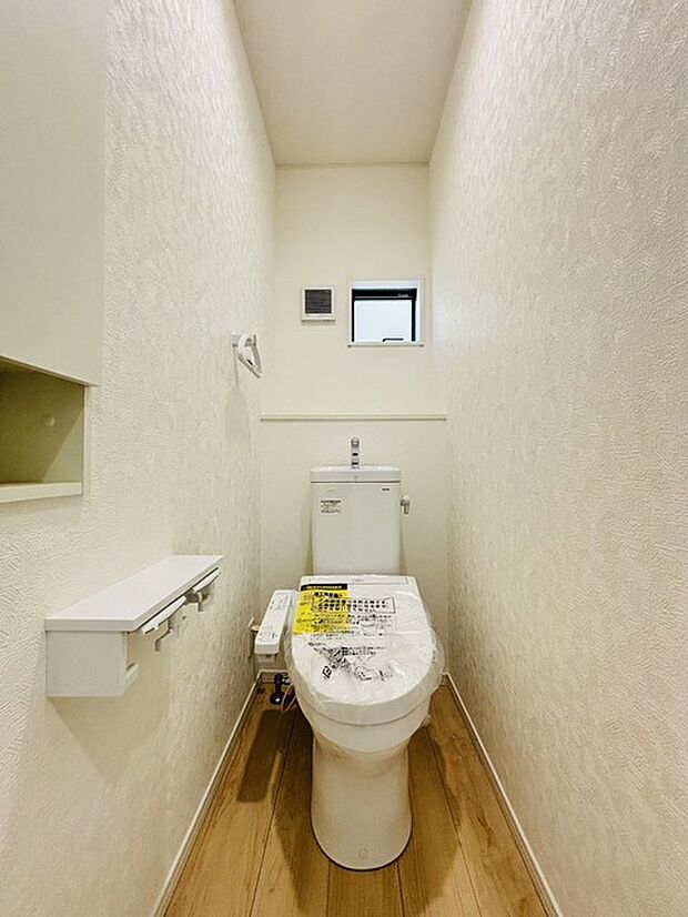 新築戸建てなら今や標準装備は当たり前。気持ちいいウォシュレット機能。