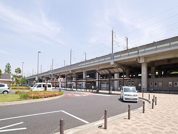 南与野駅（320m）